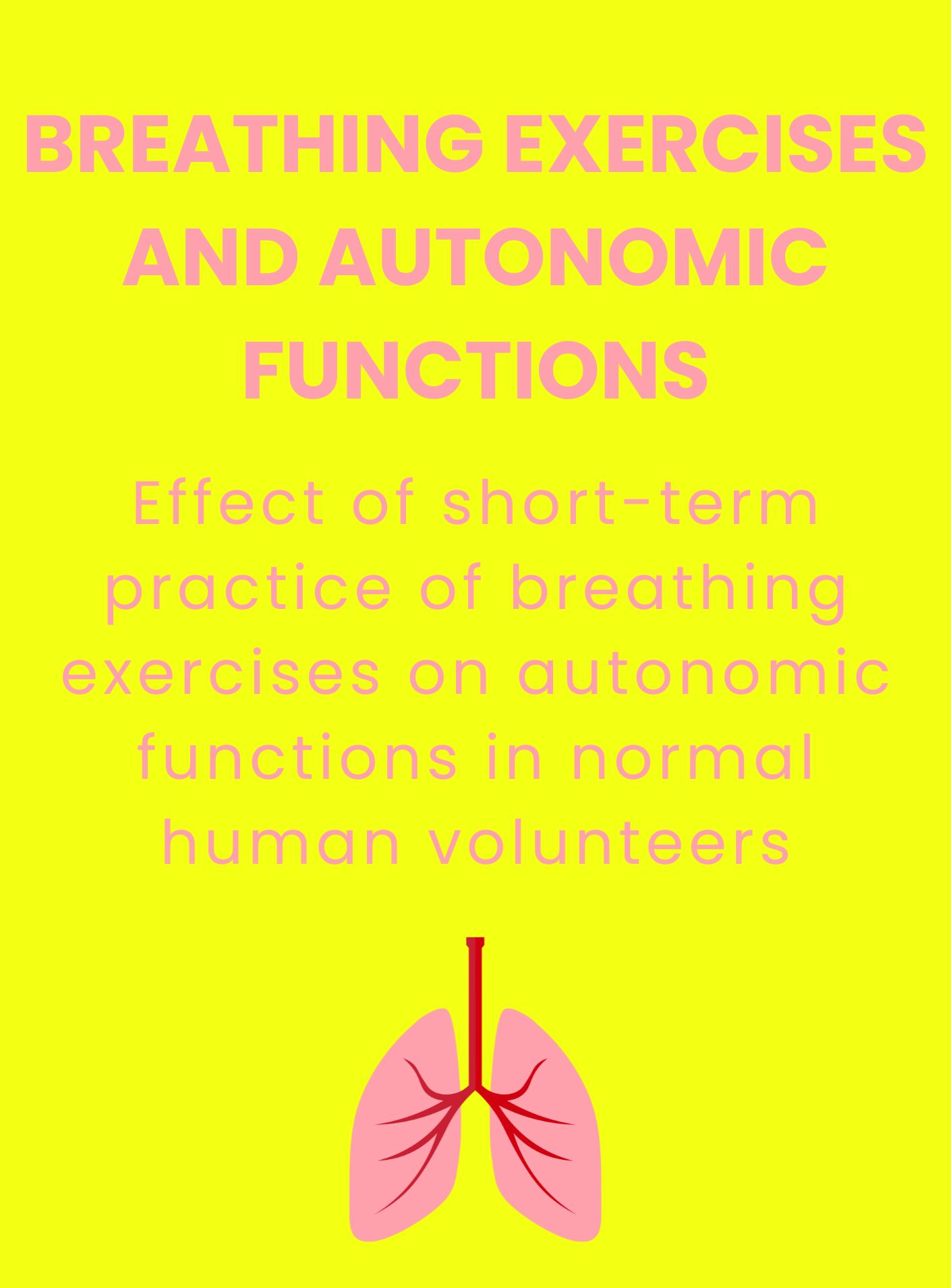 Breathing exercises and autonomic functions - Spartickles