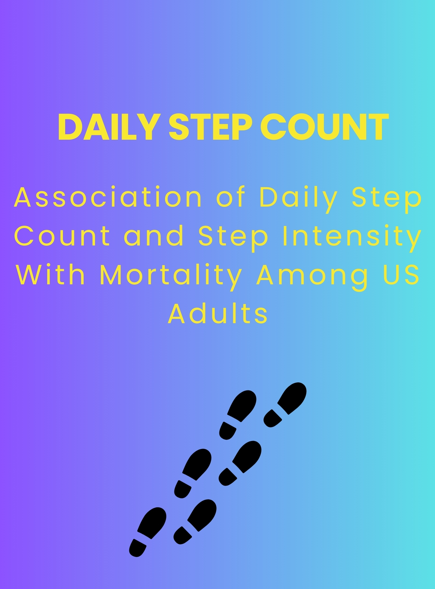 Daily step count