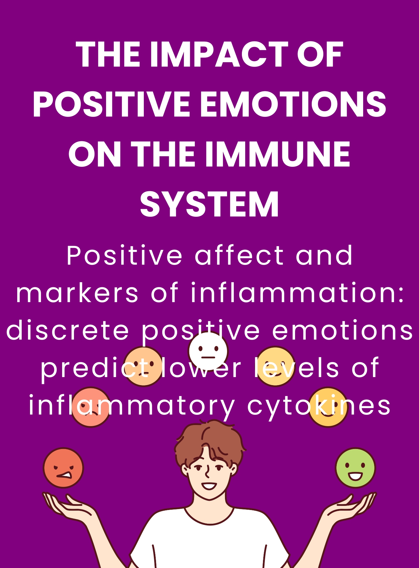 The impact of positive emotions on the immune system