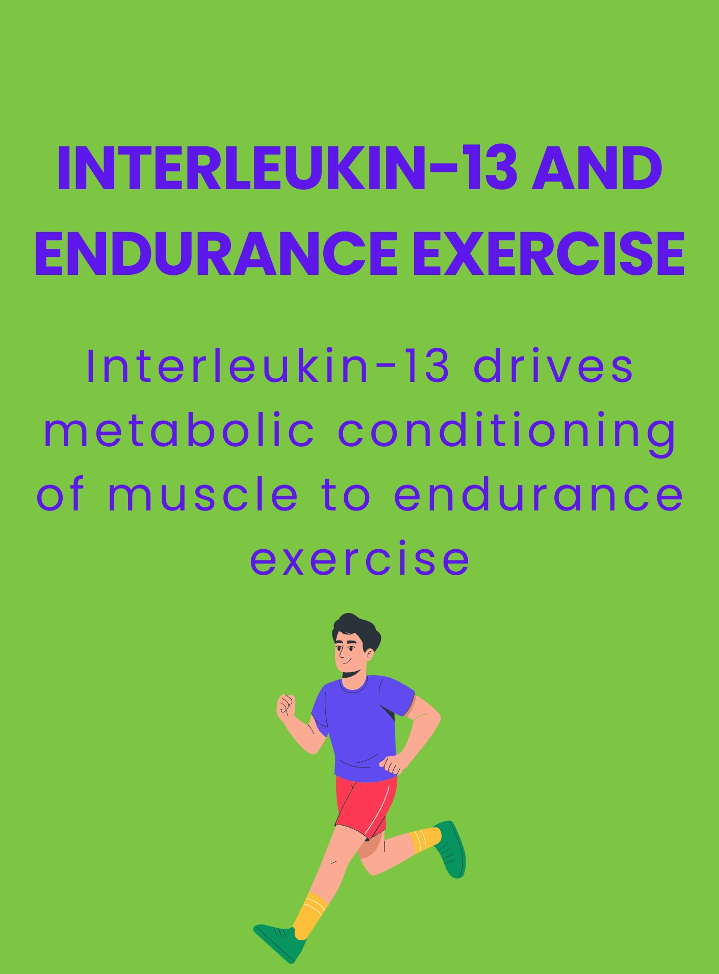 Interleukin-13 and endurance exercise