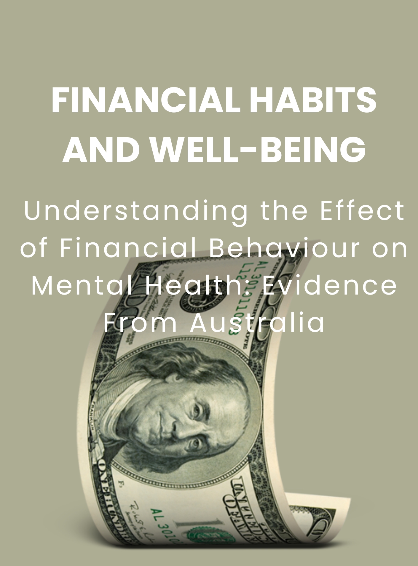 Financial habits and well-being